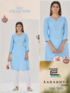 Aaradhya Vol 3 By Blue Hills Casual Wear Rayon Kurti Wholesale Price In Surat